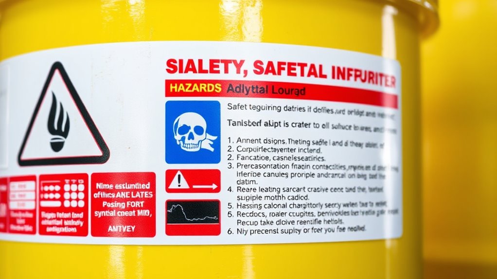 interpreting chemical safety labels