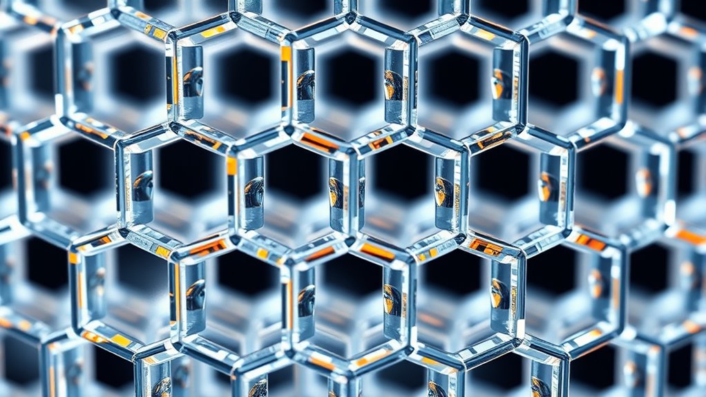 ionic lattice crystal structure