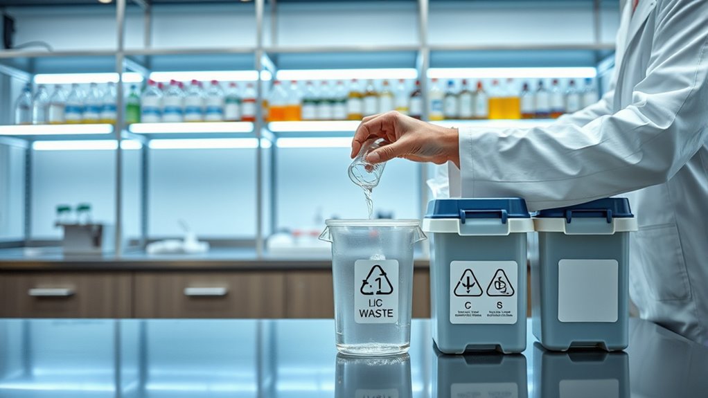 lab chemical waste environmental impact