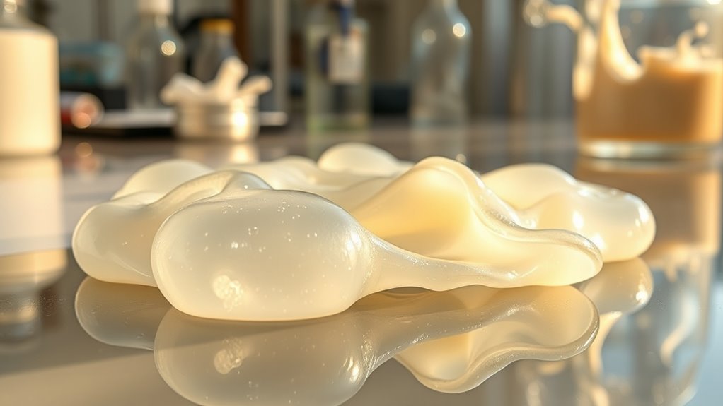 milk based plastic experiment