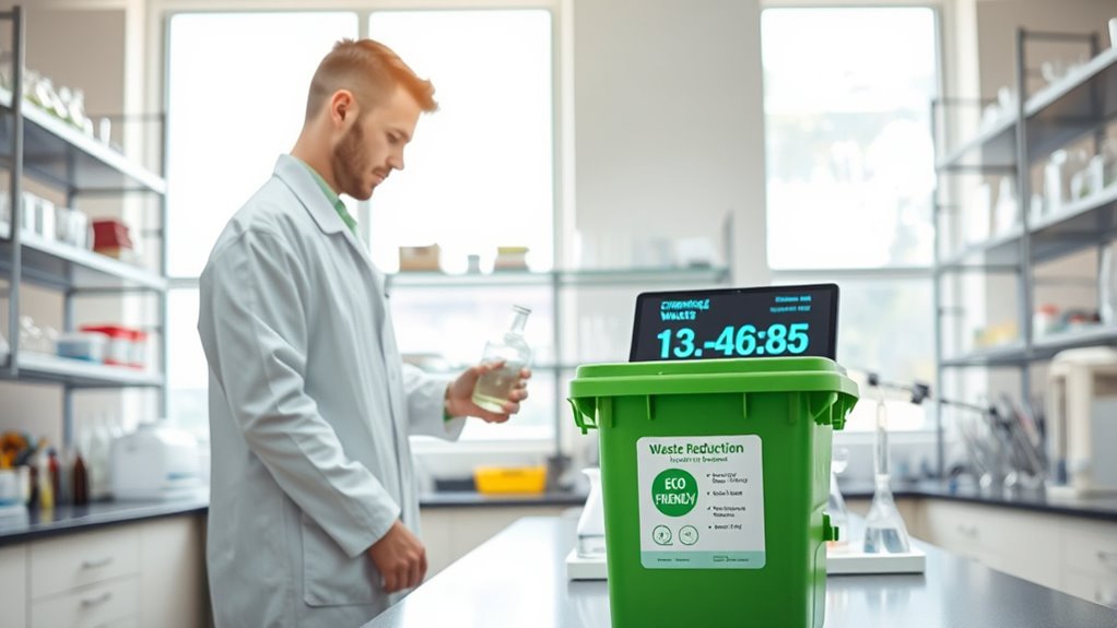 minimizing lab chemical waste
