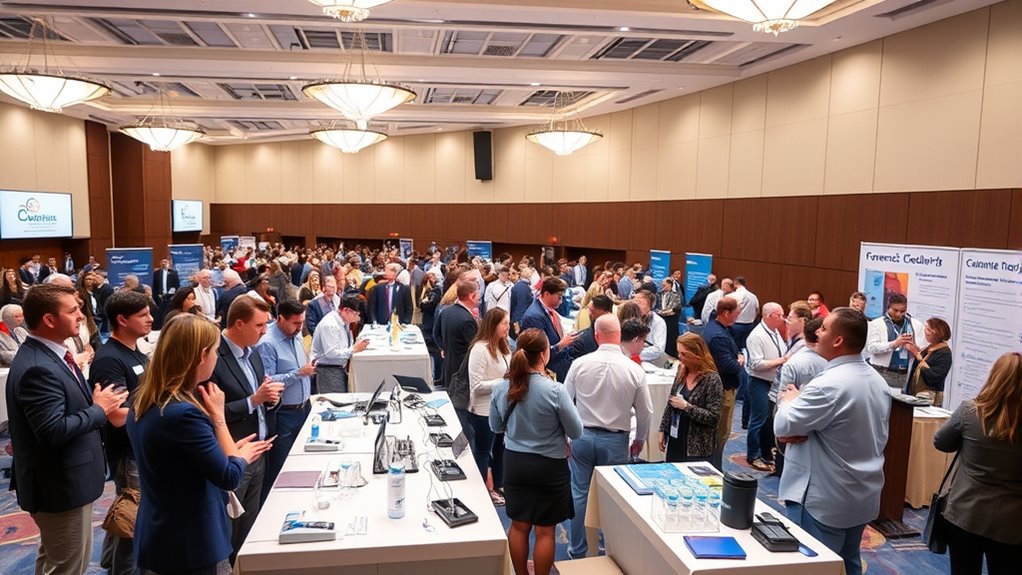 network at forensic conferences