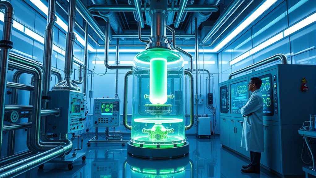 nuclear chemical manufacturing advancements