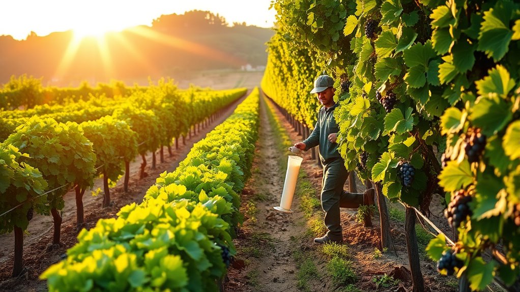 optimized vineyard fertilization practices