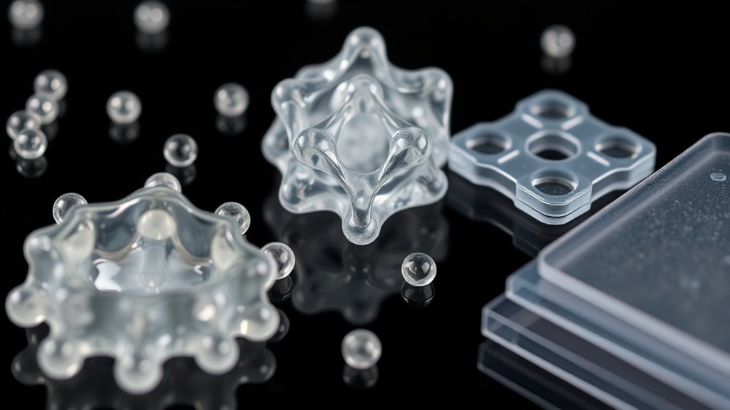 plastic chemical structures influence properties