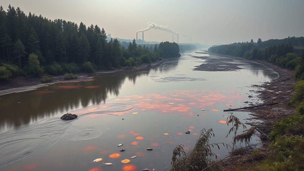 pollution disrupts ecosystems globally