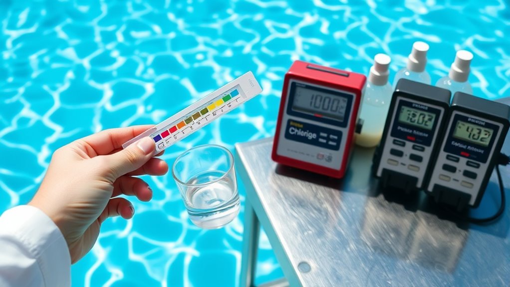 pool water chemical maintenance