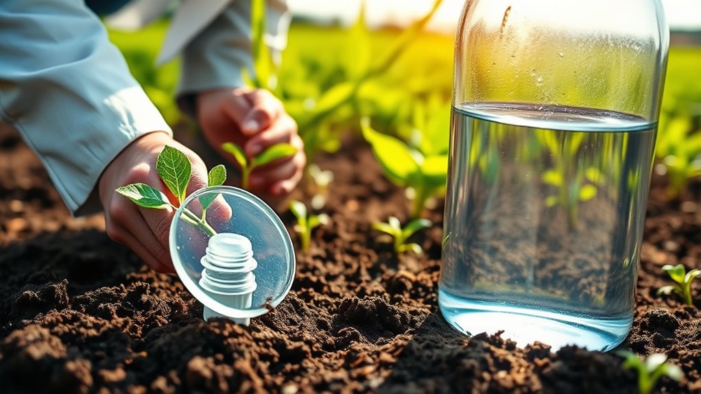 precise soil and water management