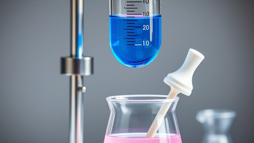 precise titration equipment setup