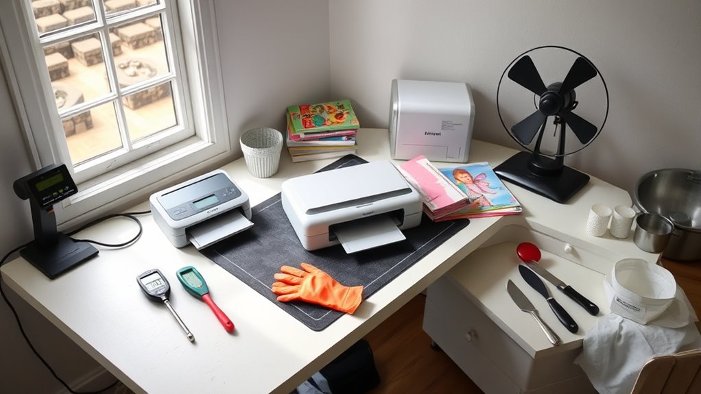 prepare workspace with safety