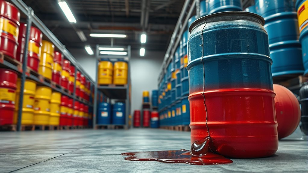 proper chemical storage and safety