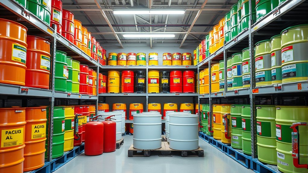 proper chemical storage practices