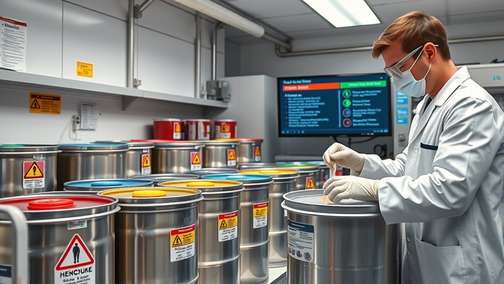 proper chemical waste management
