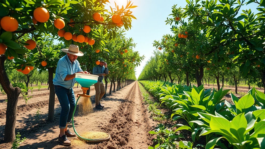 proper fertilizer application techniques