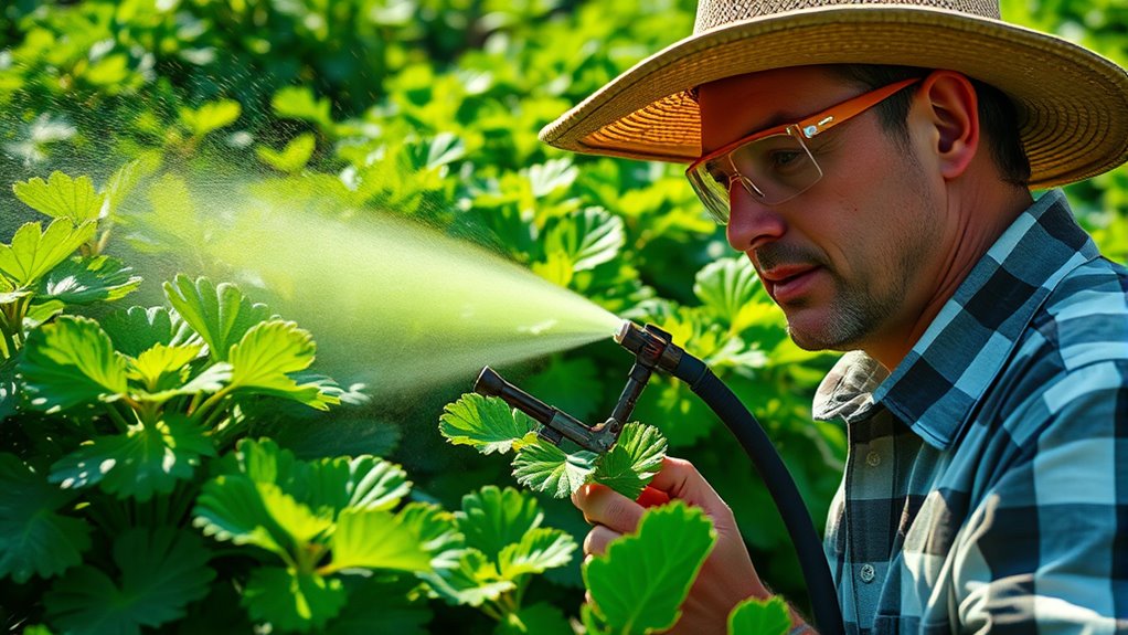 proper foliar fertilization technique