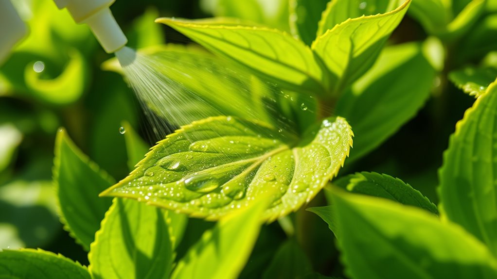 proper foliar fertilizer application