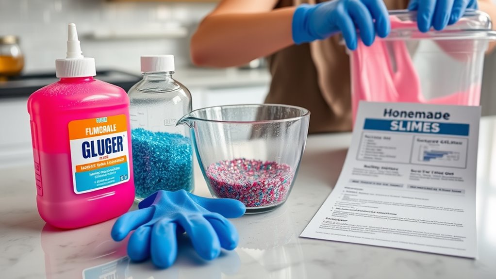 proper slime safety disposal