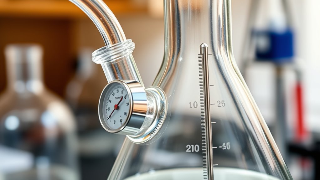 proper thermometer placement and alignment