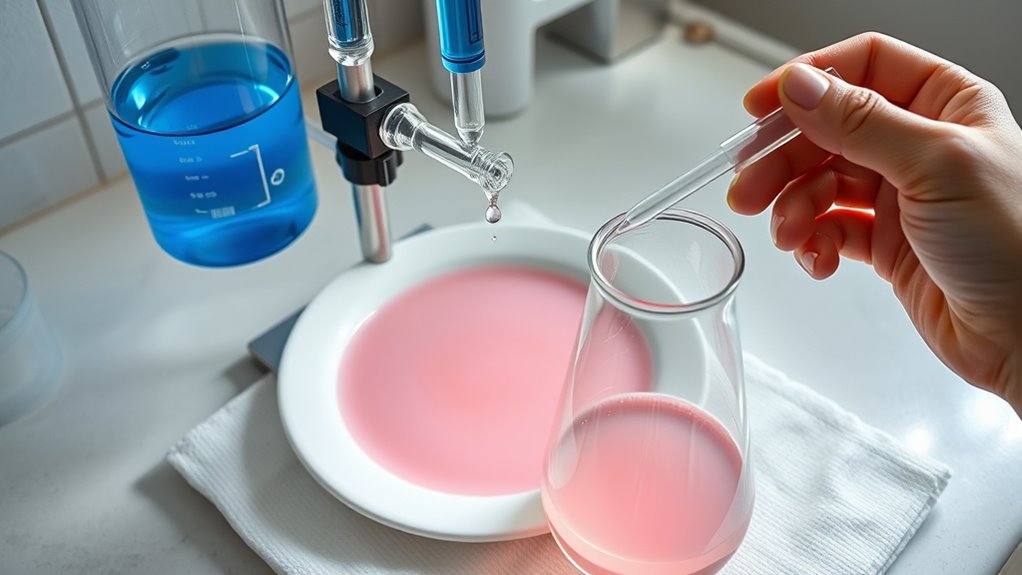 proper titration setup procedures