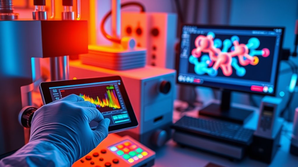 real time spectral data analysis