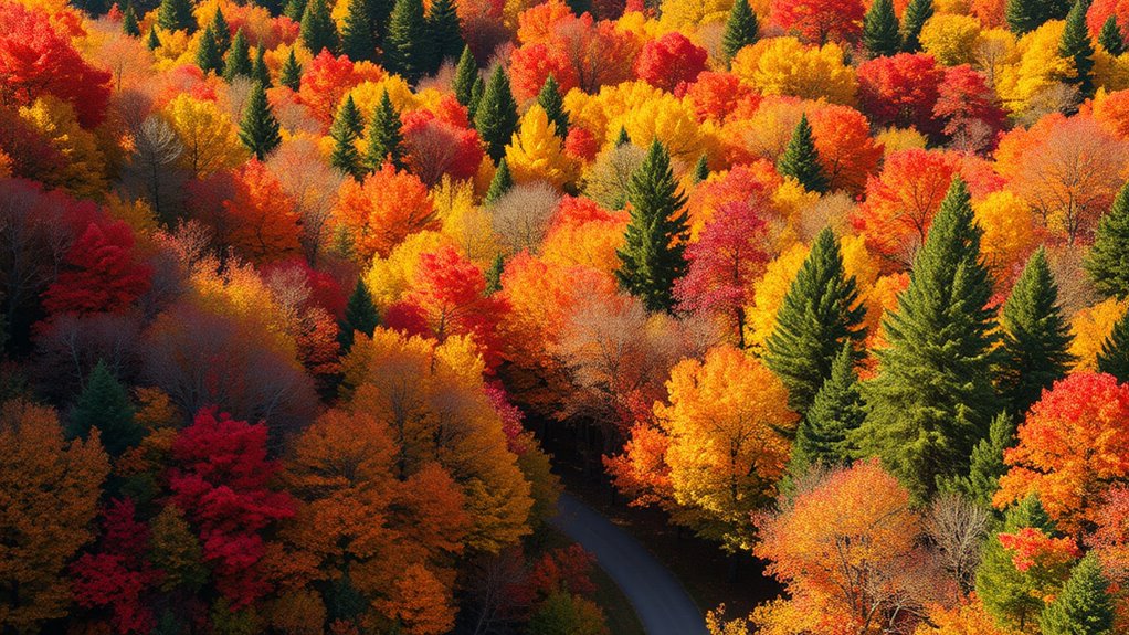regional autumn leaf variations