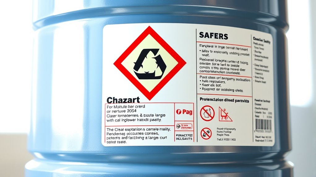 regular label inspection and updates