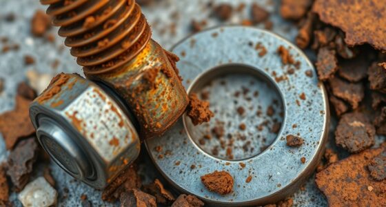rust causes metal decay