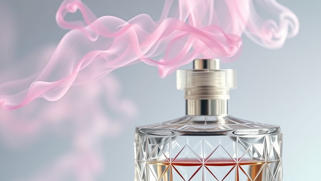 scent layering and evaporation