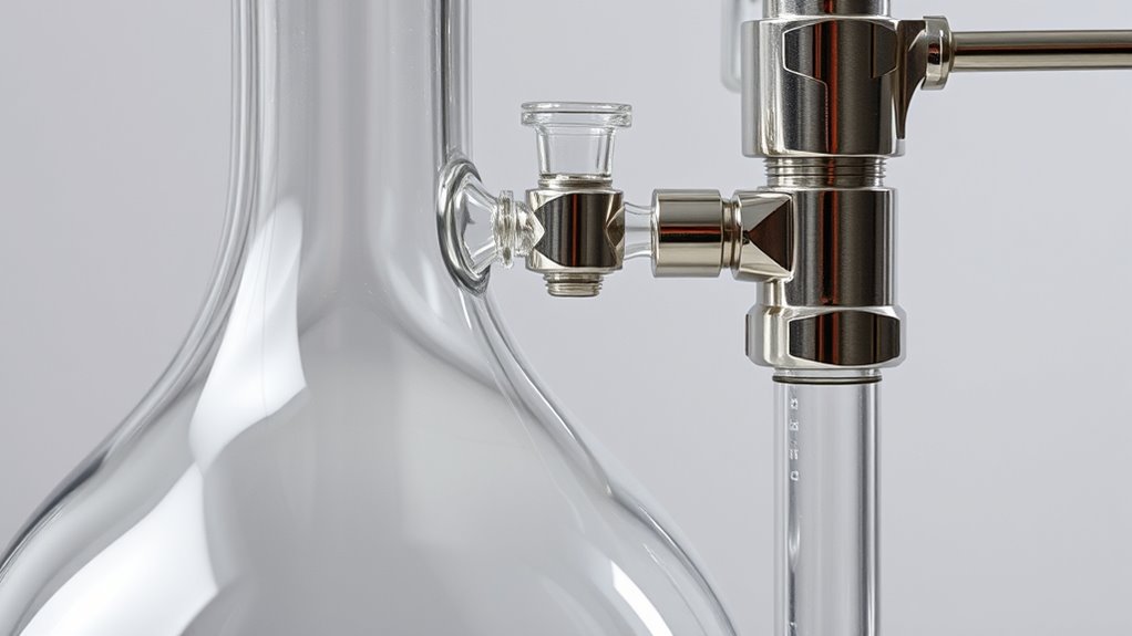 secure airtight glass connections
