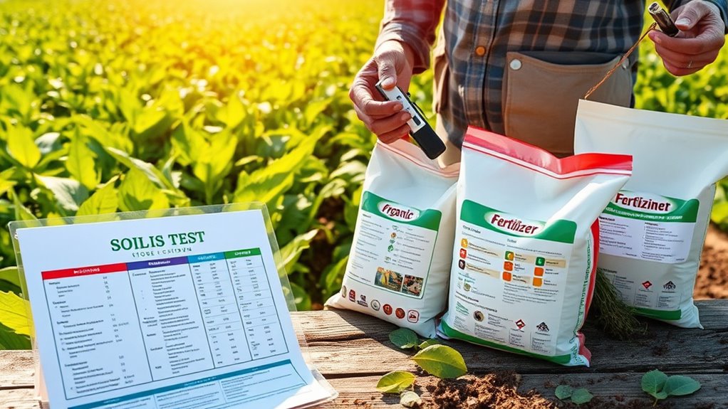 select proper fertilizer timing