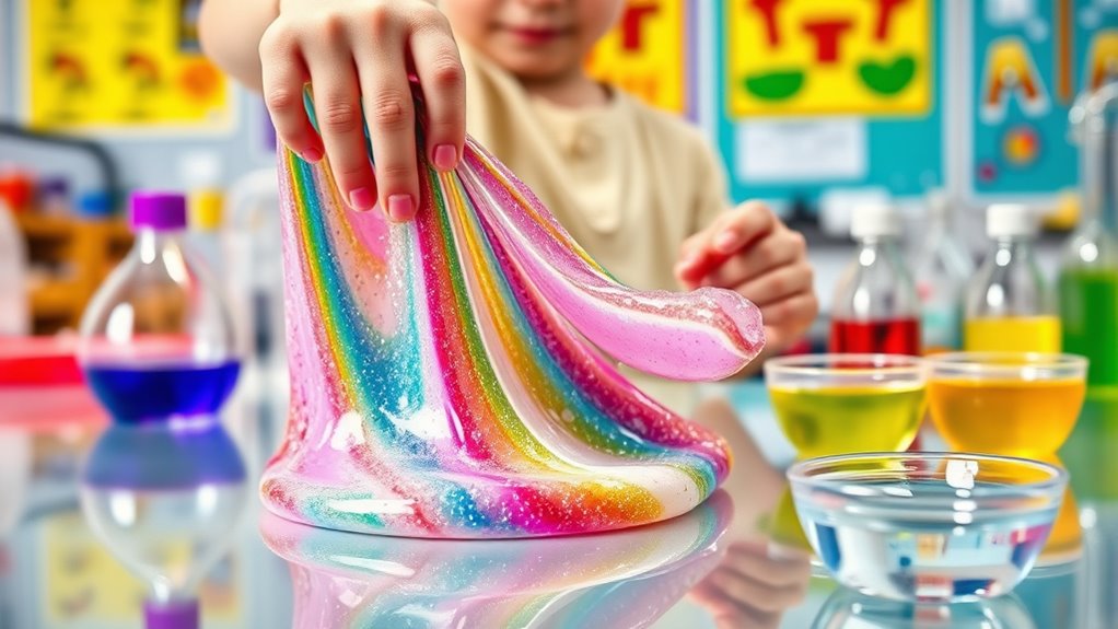 slime texture and effects