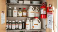 store chemicals safely at home