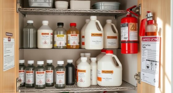 store chemicals safely at home