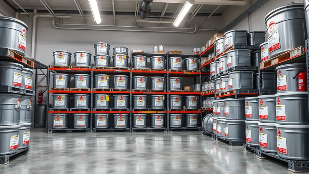 store fertilizers safely properly