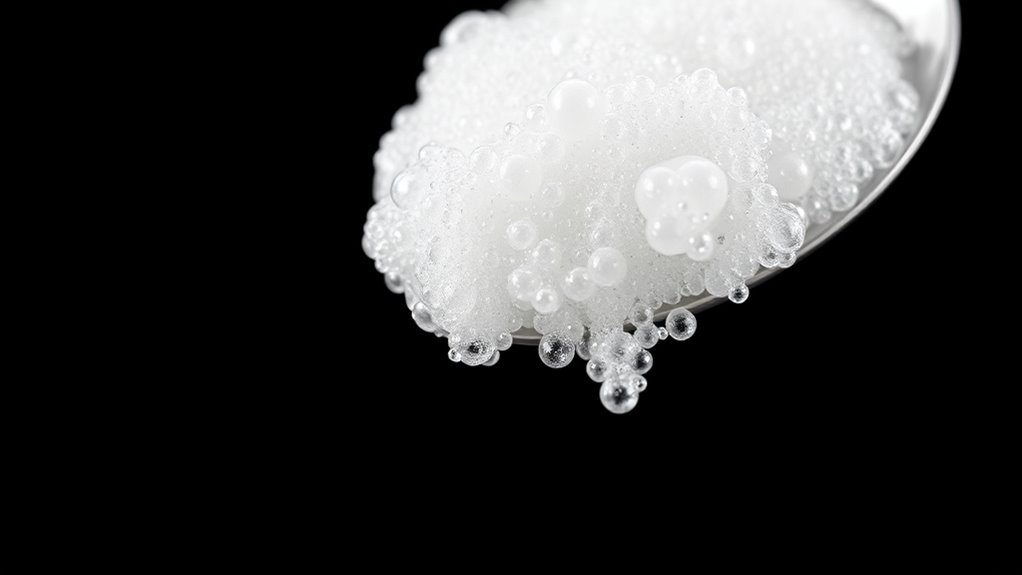 surfactants create foaming sensation