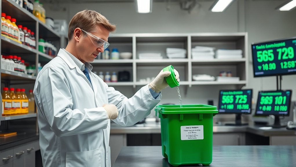 sustainable lab waste practices