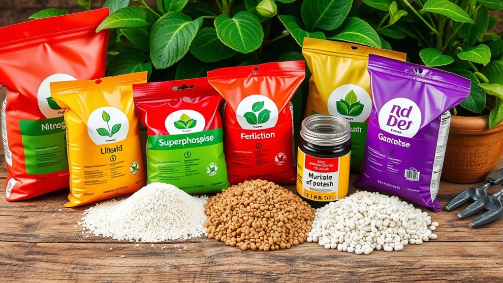 types and uses of fertilizers