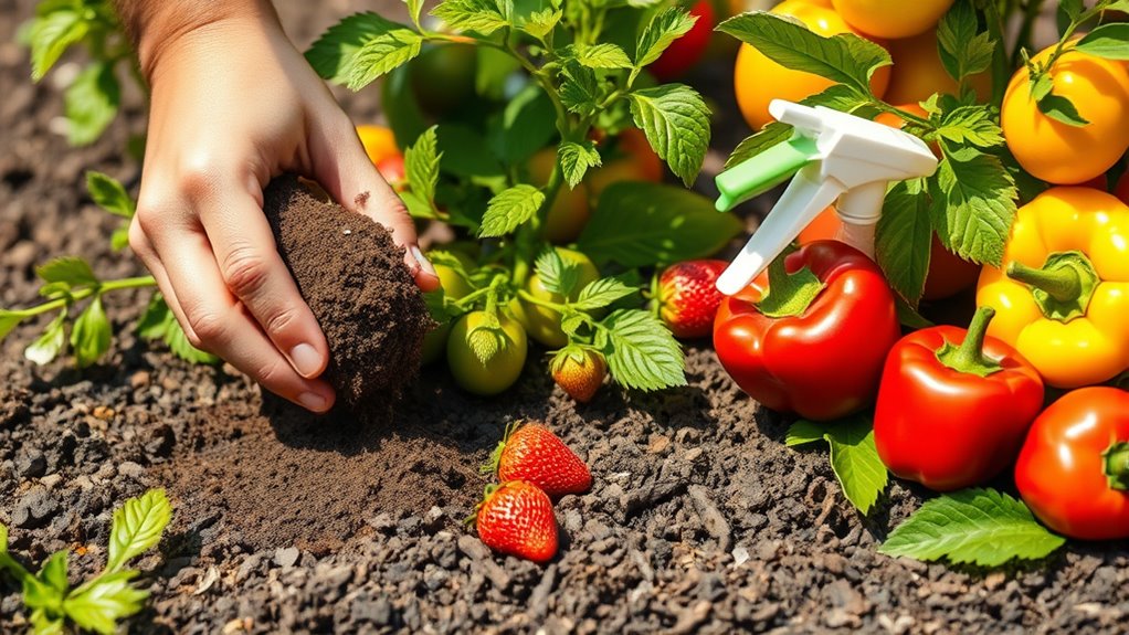 vegetable and fruit fertilization methods