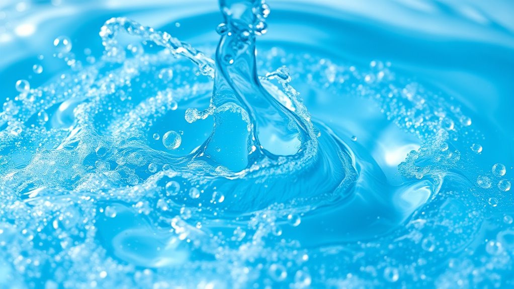 water chemistry influences cleaning efficiency