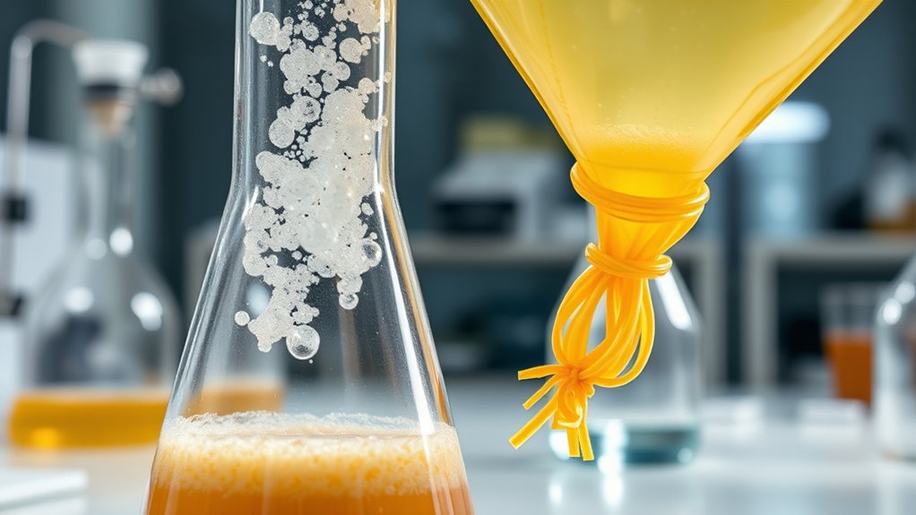 yeast produces carbon dioxide