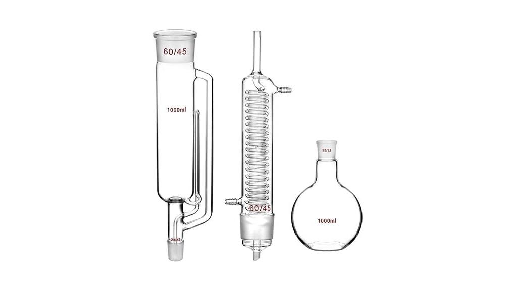 1000ml borosilicate soxhlet