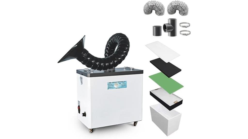 245w fume extraction system