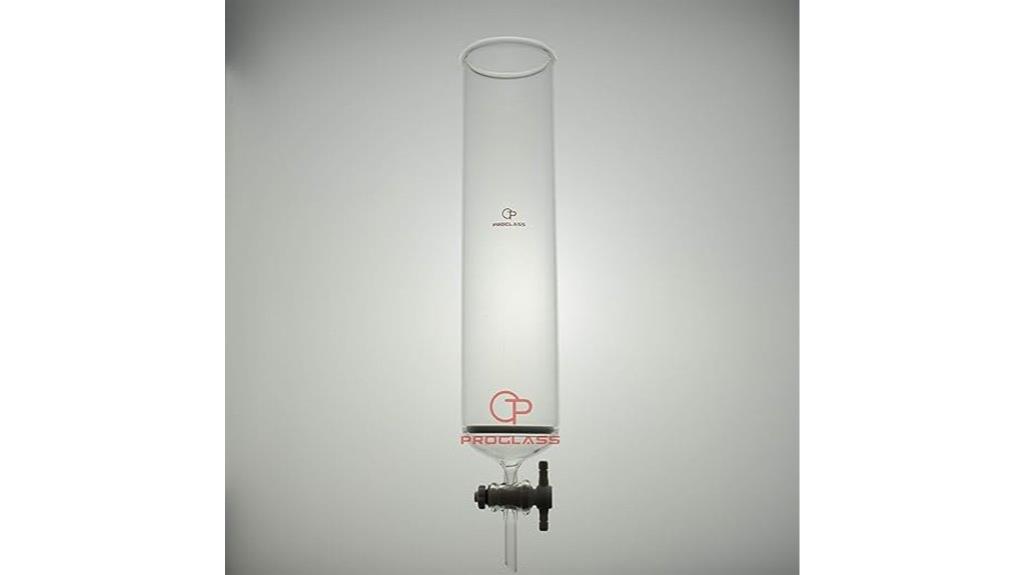 30mm od fritted column