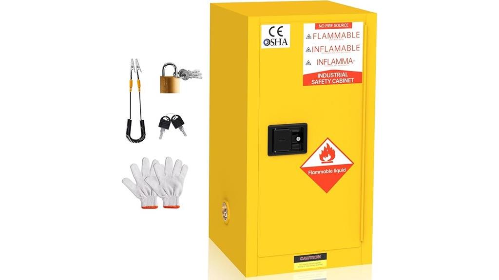 32 gallon steel cabinet