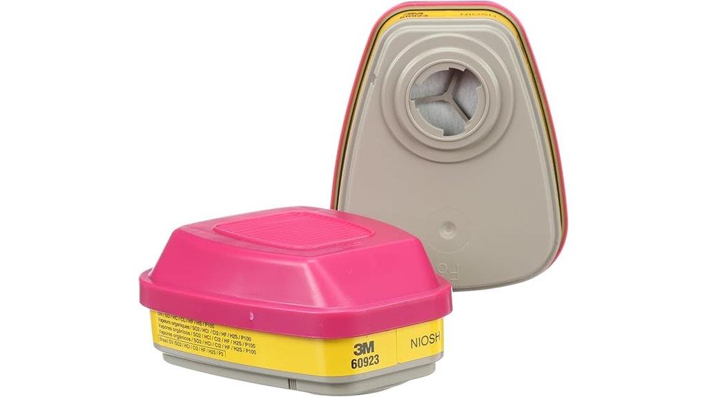 3m p100 cartridge pair