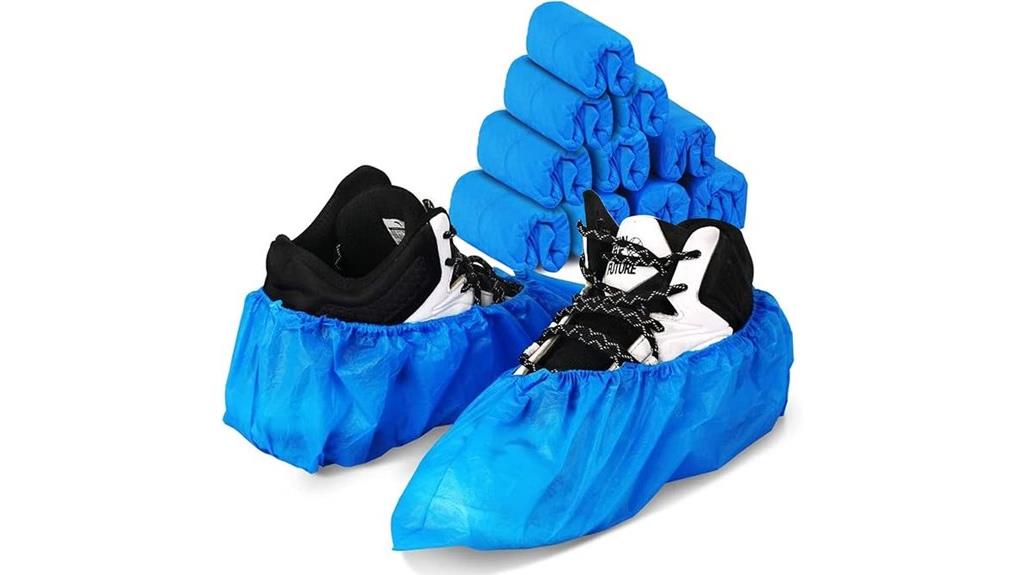 50 pairs waterproof shoe covers