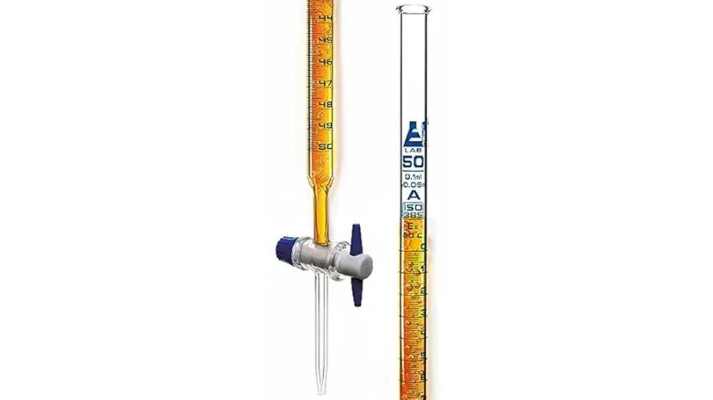 50ml ptfe stopcock burette