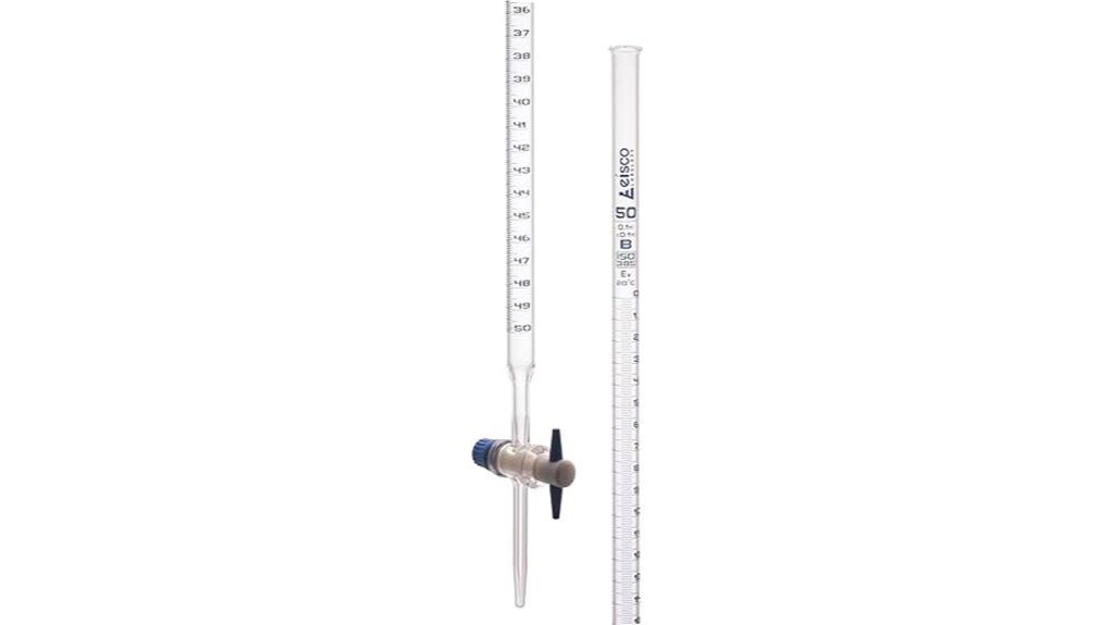 50ml ptfe stopcock burette