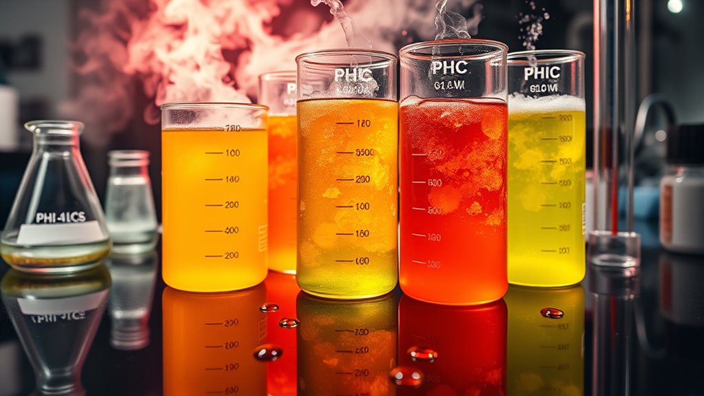 acid strength and environment