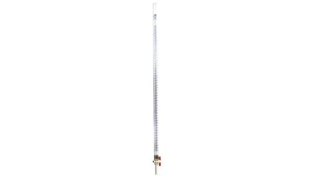 acrylic burette with stopcock